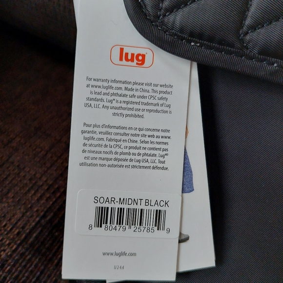 NWT Lug Soar Crossbody in Midnight Black - Picture 7 of 9